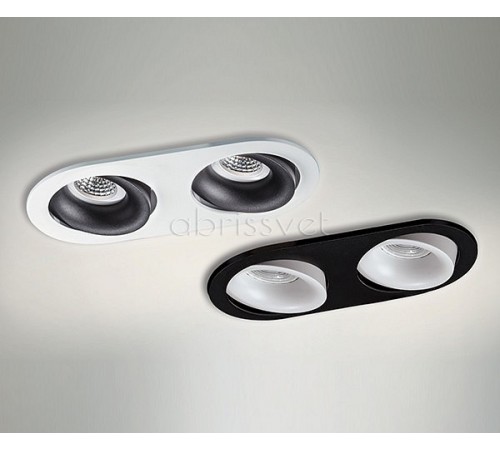 Встраиваемый светильник Italline DE-2002 black DE-2002