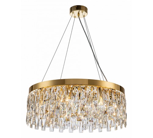 Подвесная люстра Indigo 12029/8P Gold Anna