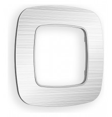 Рамка на 1 пост Ambrella Volt OF580101 Radian Металл