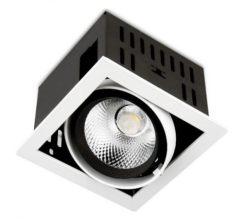 Встраиваемый светильник Ambrella Light T811 BK/CH 12W 4200K Cardano