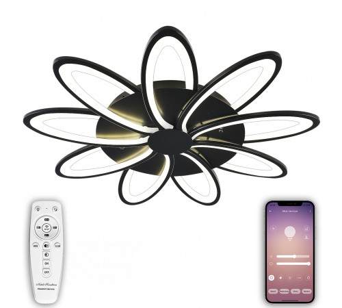 Потолочная люстра Natali Kovaltseva HIGH-TECH LED LAMPS 82009 BLACK High-Tech Led Lamps