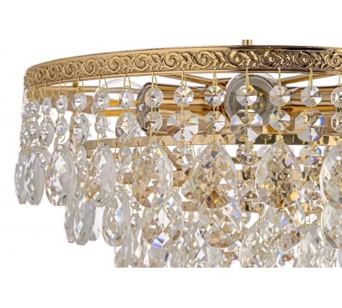 Люстра на штанге Arti Lampadari Castellana E 1.3.38.608 G Castellana Gold