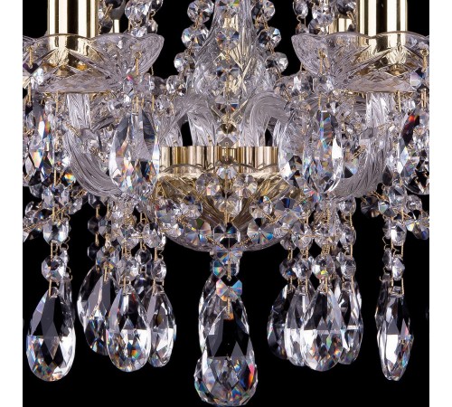 Подвесная люстра Bohemia Ivele Crystal 1413/8/200/G 1413