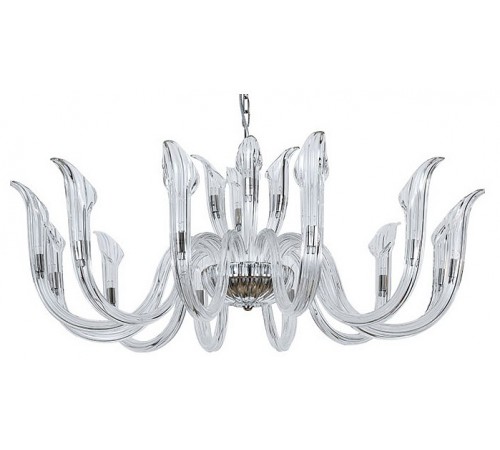 Подвесная люстра Newport 3654+12/C nickel 3650