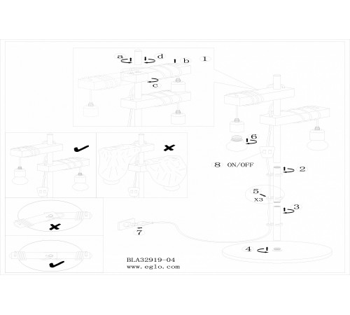 Торшер Eglo 32919 Townshend
