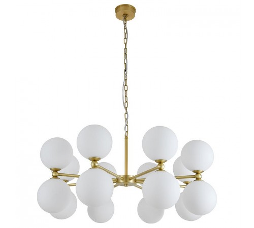 Подвесная люстра Newport 3840/80 С brass INGRID