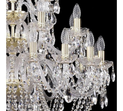 Подвесная люстра Bohemia Ivele Crystal 1402/16+8+4/300/h-123/3d/G 1402