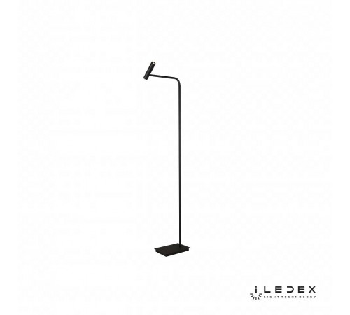 Торшер iLedex 7010/1F BK Telescope