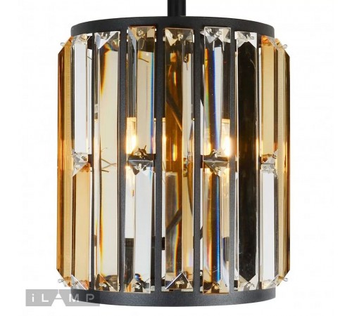 Подвесной светильник iLamp 10390-1P BK Royal