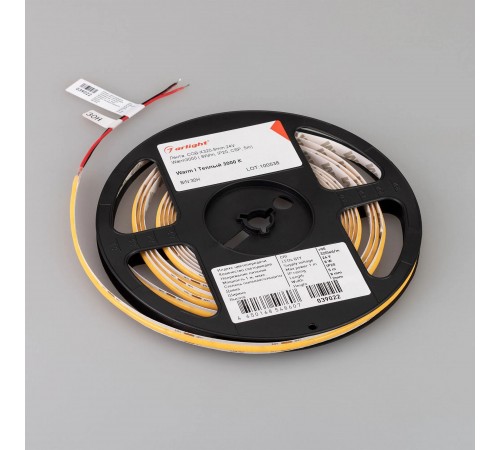 Лента светодиодная Arlight 039022(1) COB-X320-8mm
