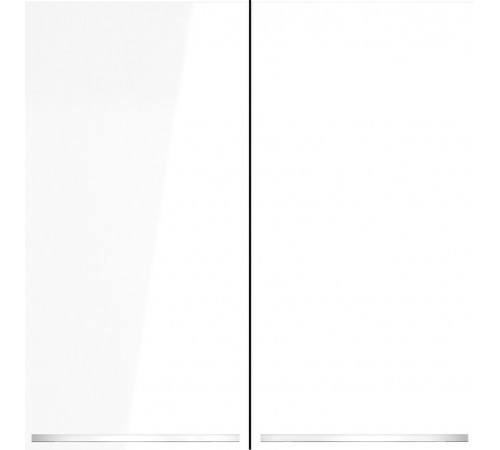 Выключатель двухклавишный с подсветкой без рамки Voltum VLS020201 S70