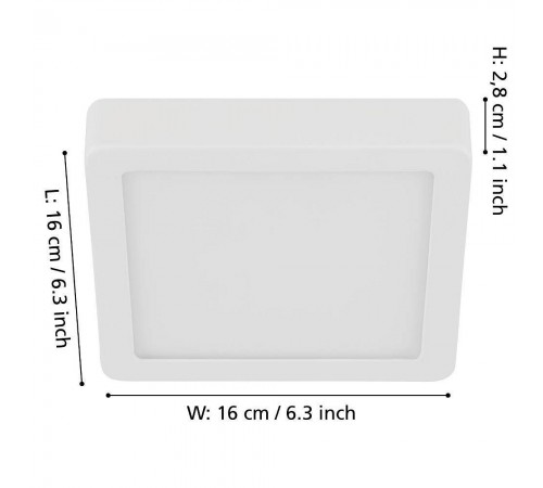 Накладной светильник Eglo 900589 Fueva 5