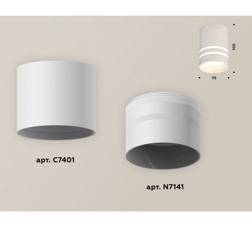 Накладной светильник Ambrella Light XS7401042 XS