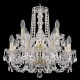 Подвесная люстра Bohemia Ivele Crystal 1402/8+4/160/2d/G 1402