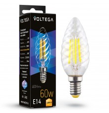 Лампа светодиодная Voltega 7211 Candle corn 6W