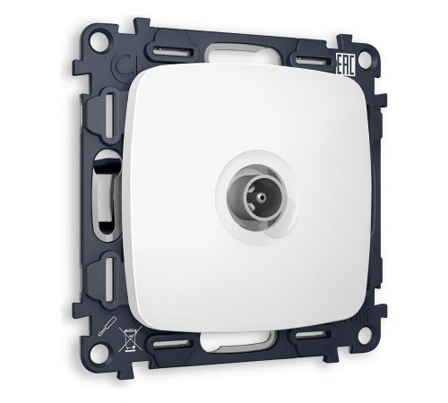 ТВ-розетка оконечная без рамки Ambrella Volt MO133010 Quant