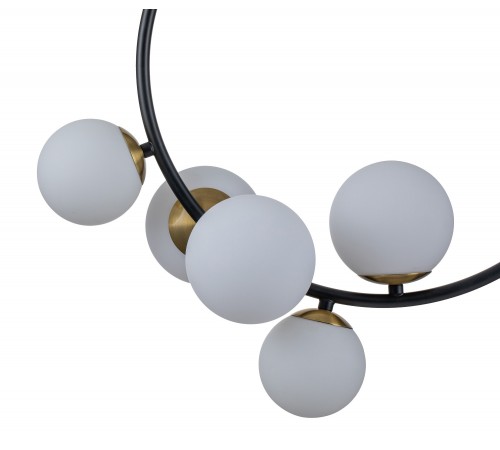 Подвесной светильник Indigo 11002/6P Black Nuvole