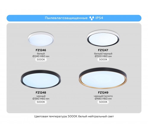 Накладной светильник Ambrella Light FZ1249 FZ