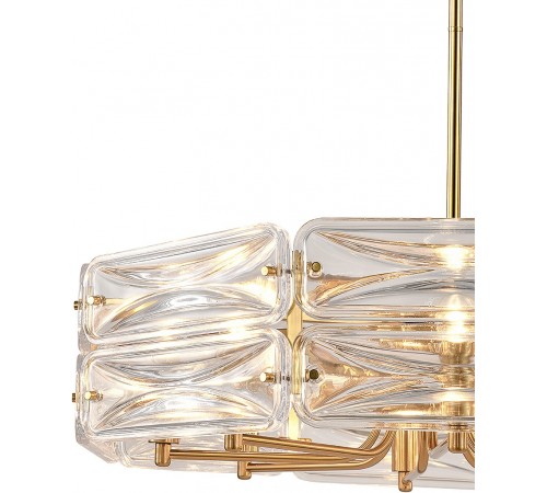 Светильник на штанге Indigo 12046/8P Brass Zaffiro