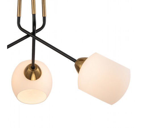 Люстра на штанге Escada 2113/3P Copper/Black Bond