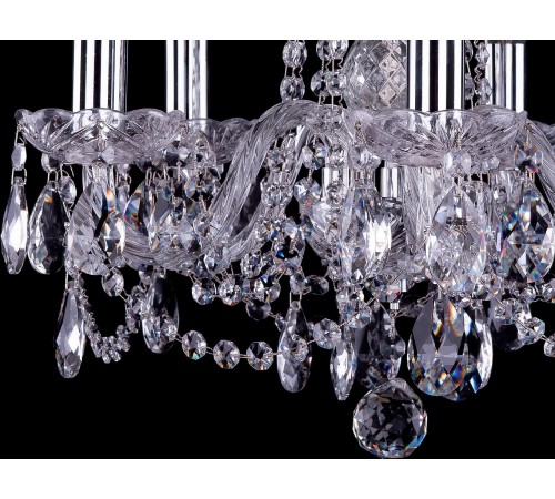 Подвесная люстра Bohemia Ivele Crystal 1402/5/141/Ni 1402