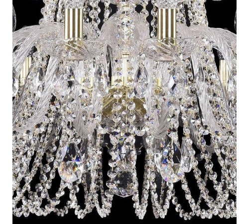 Подвесная люстра Bohemia Ivele Crystal 1402/20+10/360/2d/G 1402