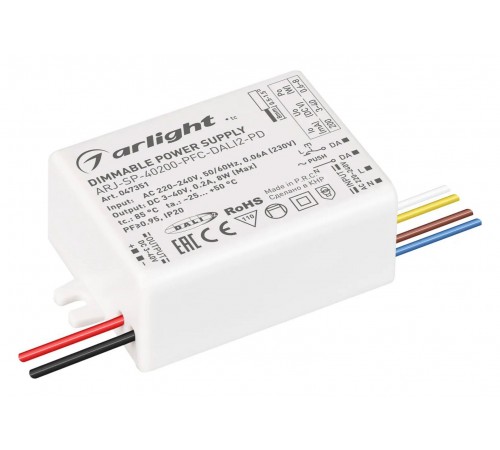 Блок питания с проводом Arlight 0047351 ARJ
