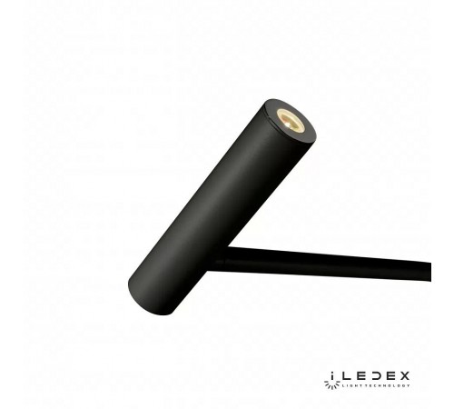 Торшер iLedex 7010/1F BK Telescope