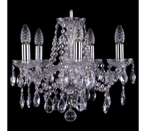 Подвесная люстра Bohemia Ivele Crystal 1413/5/141/Ni 1413