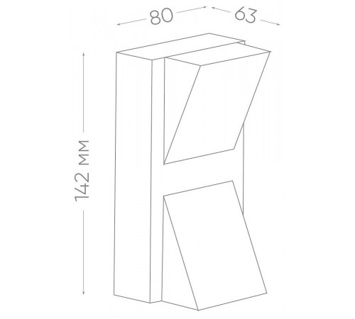 Накладной светильник Feron 06316 DH103