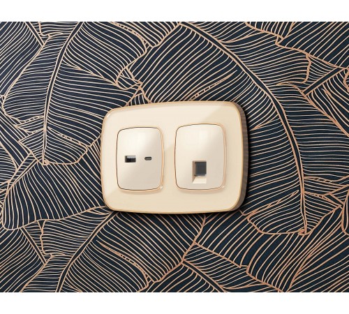 Рамка на 1 пост Ambrella Volt OF640341 Coint