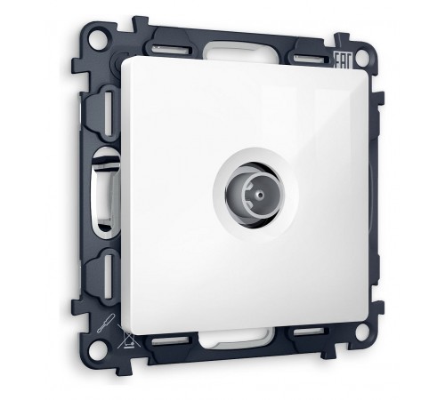 ТВ-розетка проходная без рамки Ambrella Volt MA113030 Quant