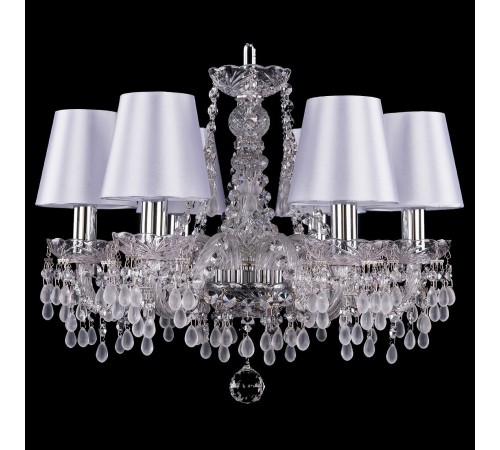 Подвесная люстра Bohemia Ivele Crystal 1410/6/160/Ni/V0300/SH21 1410