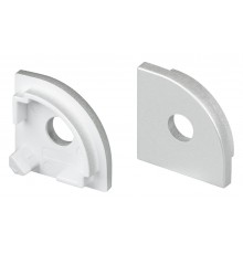 Набор заглушек для профиля с отверстием Arlight 053564 ROUND