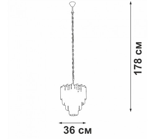 Подвесная люстра Vitaluce V58470-8/5 V58470
