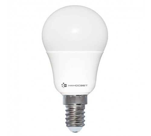 Лампа светодиодная Наносвет E14 6.5W 4000K матовая LE-P45-60/E14/940 L205