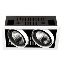 Встраиваемый светильник Ambrella Light T812 BK/CH 2*12W 4200K T