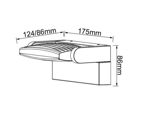 Накладной светильник Mantra 8896 Hood