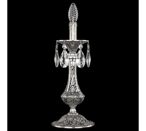Настольная лампа декоративная Bohemia Ivele Crystal 71100L/1-37 NB 7100