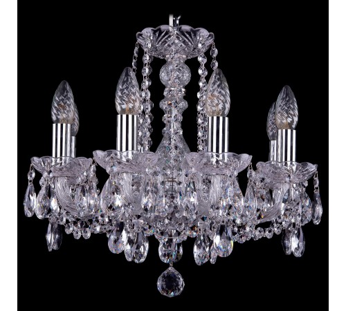 Подвесная люстра Bohemia Ivele Crystal 1402/8/141/Ni 1402