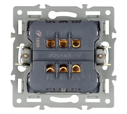 Выключатель перекрестный одноклавишный без рамки Arlight 043719 SWT