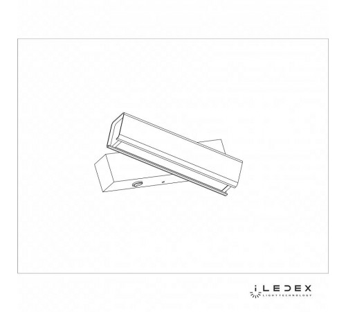 Бра iLedex 8104W-10W-3000K WH Firefox