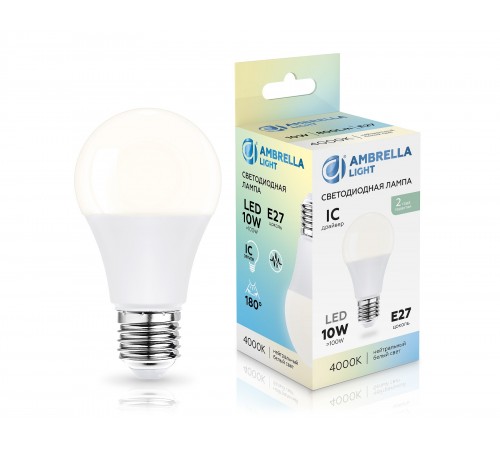 Лампа светодиодная Ambrella Light 601004 A60