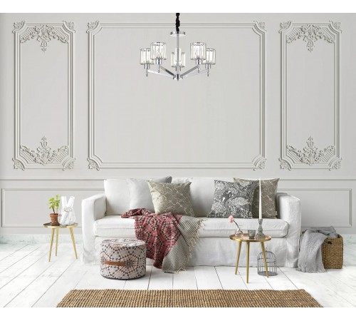 Подвесная люстра Escada 691/5S (Chrome) Adorn