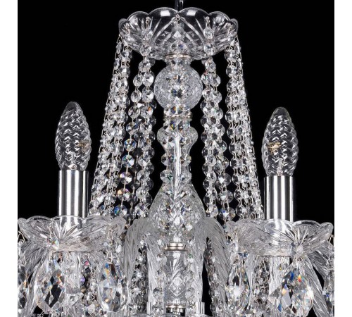 Подвесная люстра Bohemia Ivele Crystal 1402/12/300/Ni 1402
