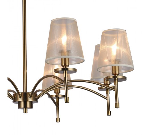 Люстра на штанге Escada 694/8PL Gold Faith