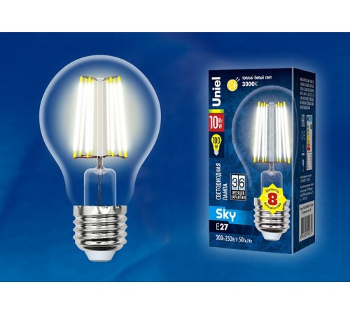 Лампа светодиодная Uniel UL-00002625 CL PLS02WH