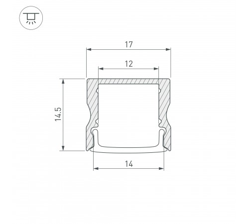Профиль универсальный Arlight 044275 ARH-LINE