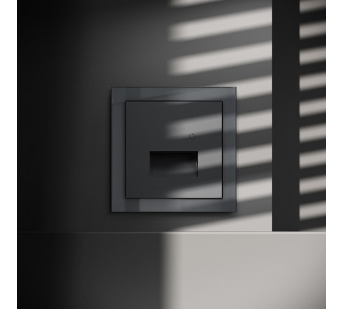 Заглушка для поста с подсветкой, без рамки Voltum VLS070707 S70