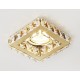 Встраиваемый светильник Ambrella Light K110 CL/G Crystal K110